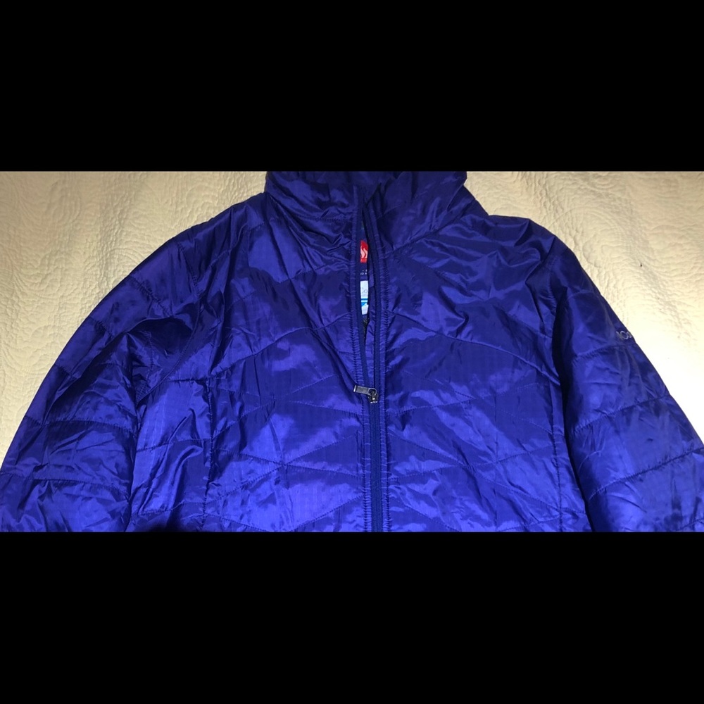 Purple Columbia Omni-Heat Coat